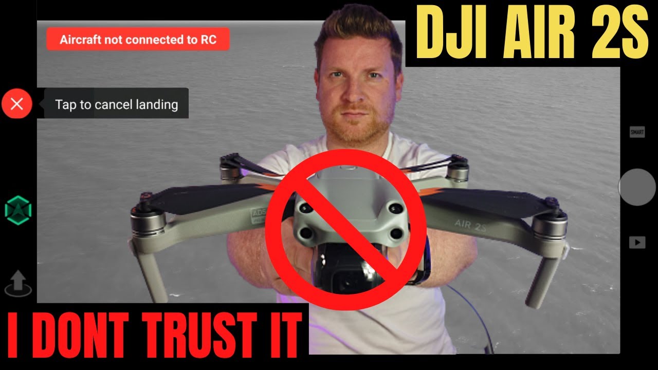 DJI AIR 2S - MAJOR CONNECTION ISSUES, NEARLY LOST IT! | DJI FLY 1.4.8