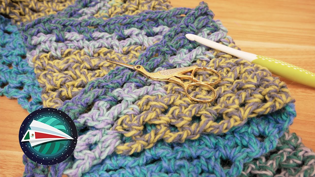 Tejido | Chal triangular XXL | Tutorial cadenetas para el invierno | Chal super abrigado