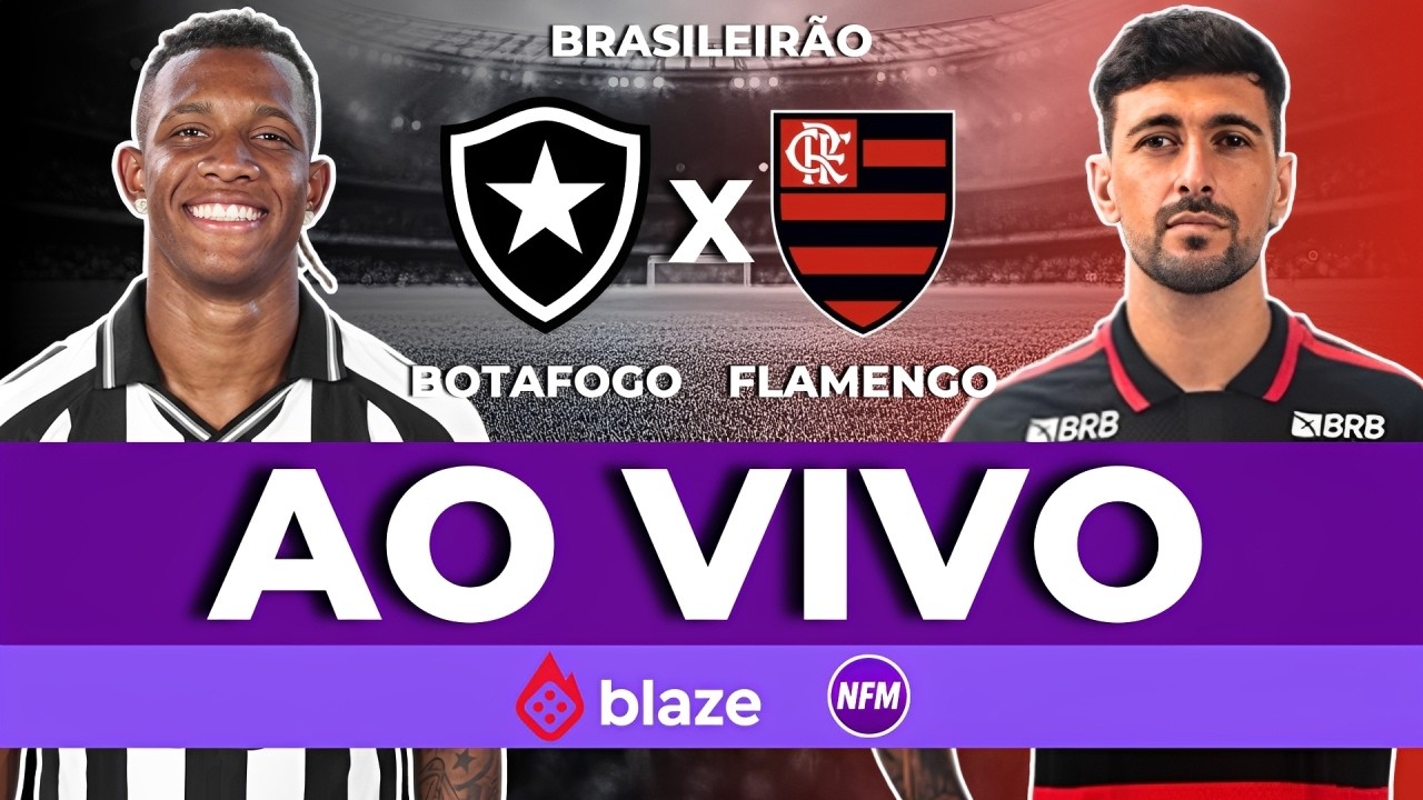 FLAMENGO X BOTAFOGO AO VIVO COM IMAGENS DO ESTÚDIO | FLAMENGO AO VIVO | BOTAFOGO AO VIVO