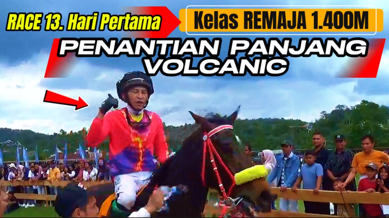 Kelas Remaja 1.400M Penantian Panjang Owner VOLCANIC. Di EVENT Pacu Kuda Batusangkar 2026