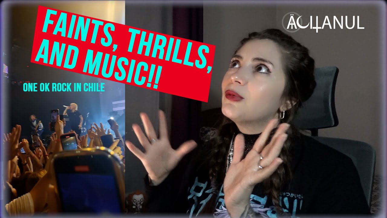 Vlog One Ok Rock Concert in Chile | Miss Reacciones