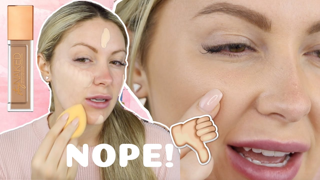 URBAN DECAY STAY NAKED WEIGHTLESS LIQUID FOUNDATION REVIEW | First Impression