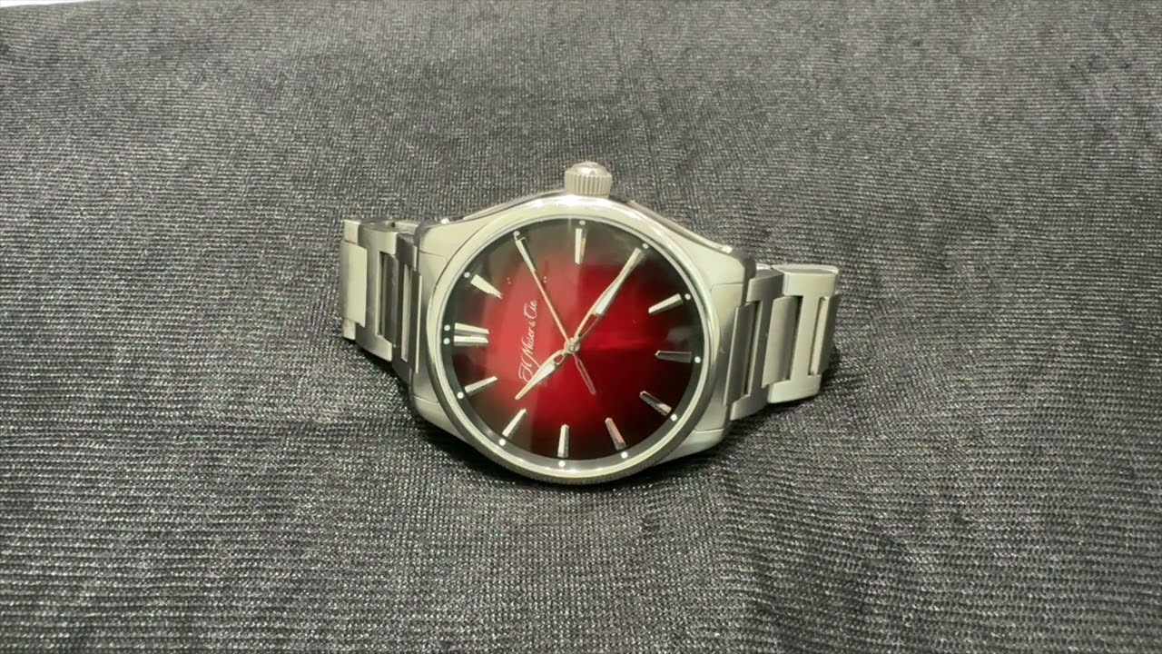 第658集 眾多物件為何我獨愛腕錶？ 詳談腕錶的獨特性, 買新錶二手的原因/Moser 酒紅煙燻面