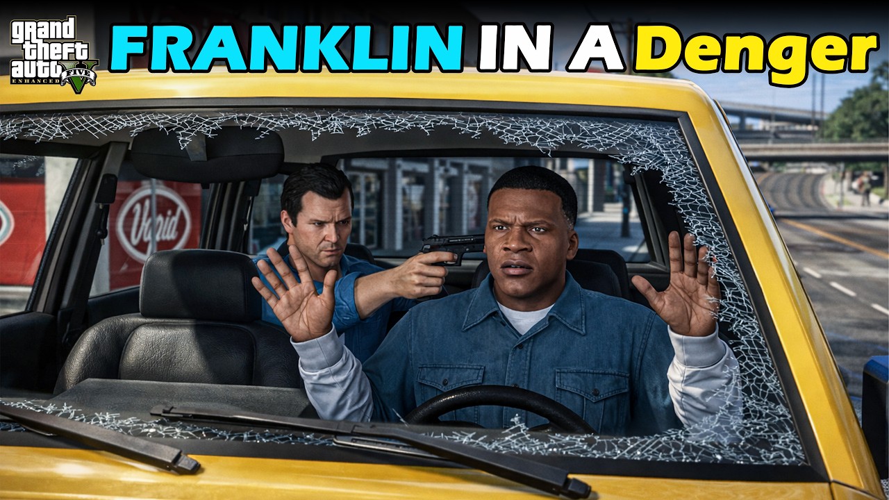 Franklin In  A Denger  | GTA 5 #04