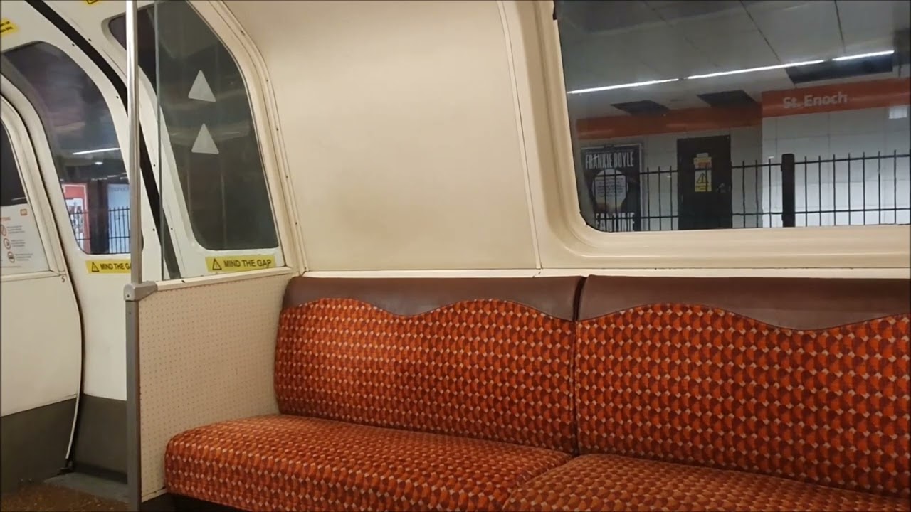 Journey on Glasgow Subway 1980 Stock (Carriage 113) Kinning Park - Cowcaddens