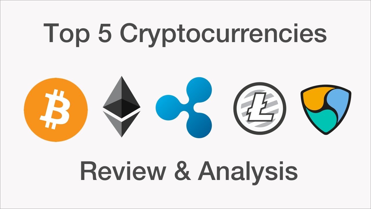 Top 5 Cryptocurrencies - Chart Analysis - Bitcoin, Ethereum, Ripple, Litecoin & NEM!