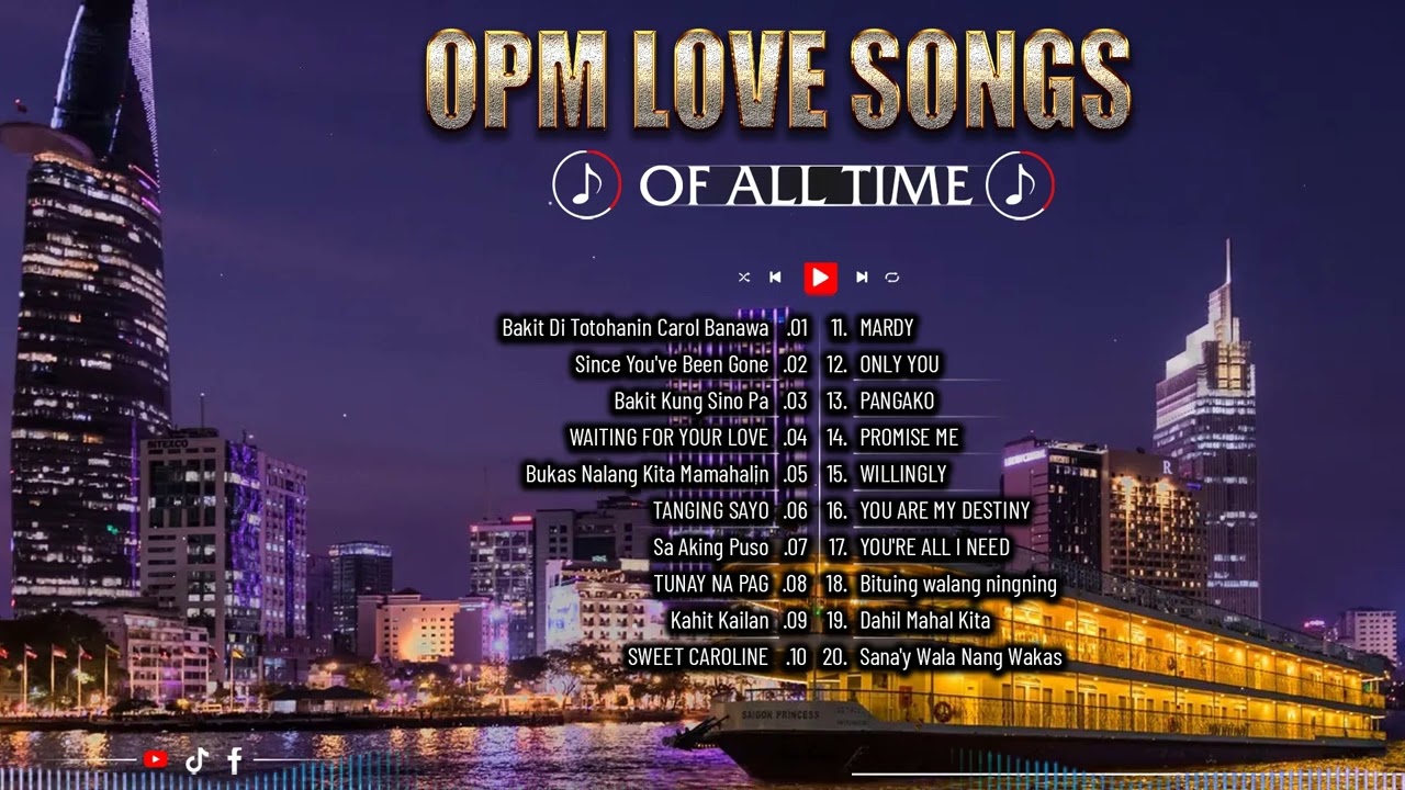 OPM LOVE SONGS 70S/80S/90S  - THROWBACK OPM LOVE SONGS 70S 80S 90S - OPM LOVE SONGS OF ALL TIME