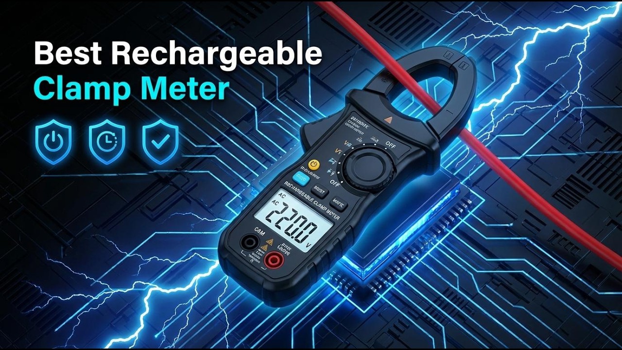 Best Rechargeable Clamp Meter for Professionals – Accurate & Reliable