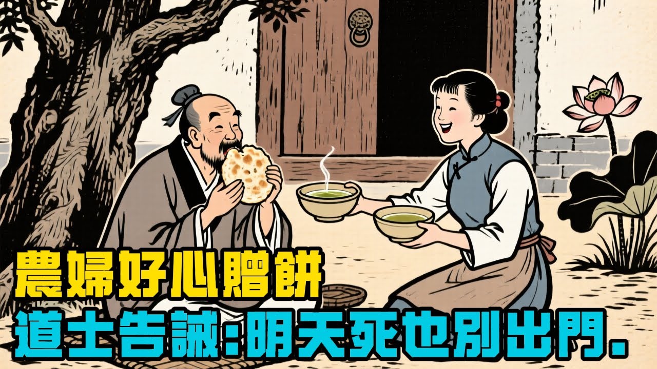 那個神秘的道士再也沒有出現過,但秋蓮一直記得他。每到初一十五,她都會烙上一籃子餅,擺在門口,希望有一天道長能再次路過,讓她親口說一聲:謝謝。「晚年故事匯」