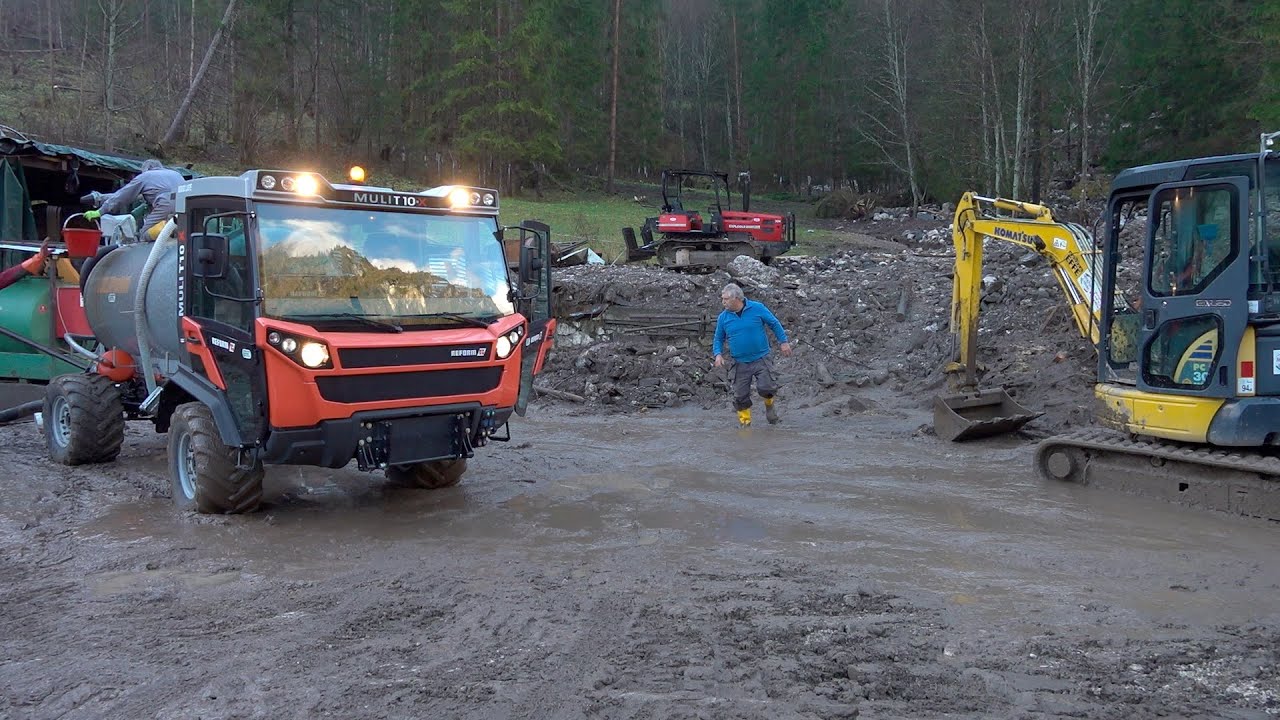 Sorarù (Rocca Pietore) devastata, piena torrente travolge e uccide gli animali