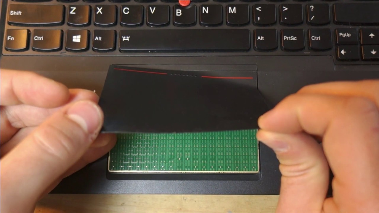 HOW to replace the touchpad / trackpad sticker on ThinkPad T440, T440p, T440s, W540, T540P, W541