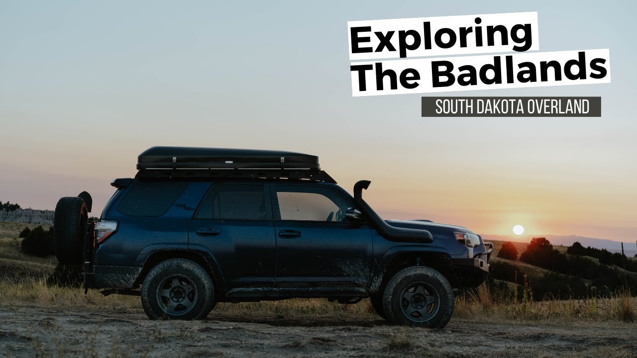 Распределённый кемпинг в пустошах Южной Дакоты! 4Runner Overland Adventure