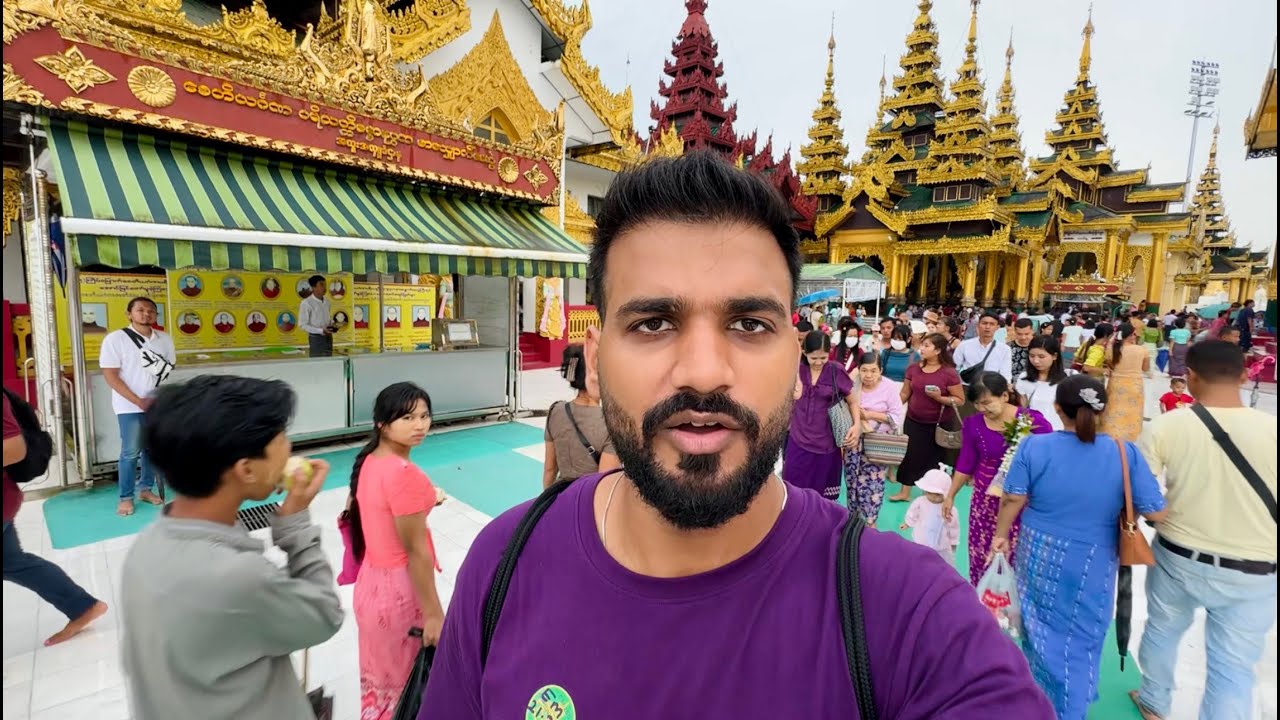 Myanmar&rsquo;s Markets & Shwedagon Pagoda! 🇲🇲 Yangon in 2024