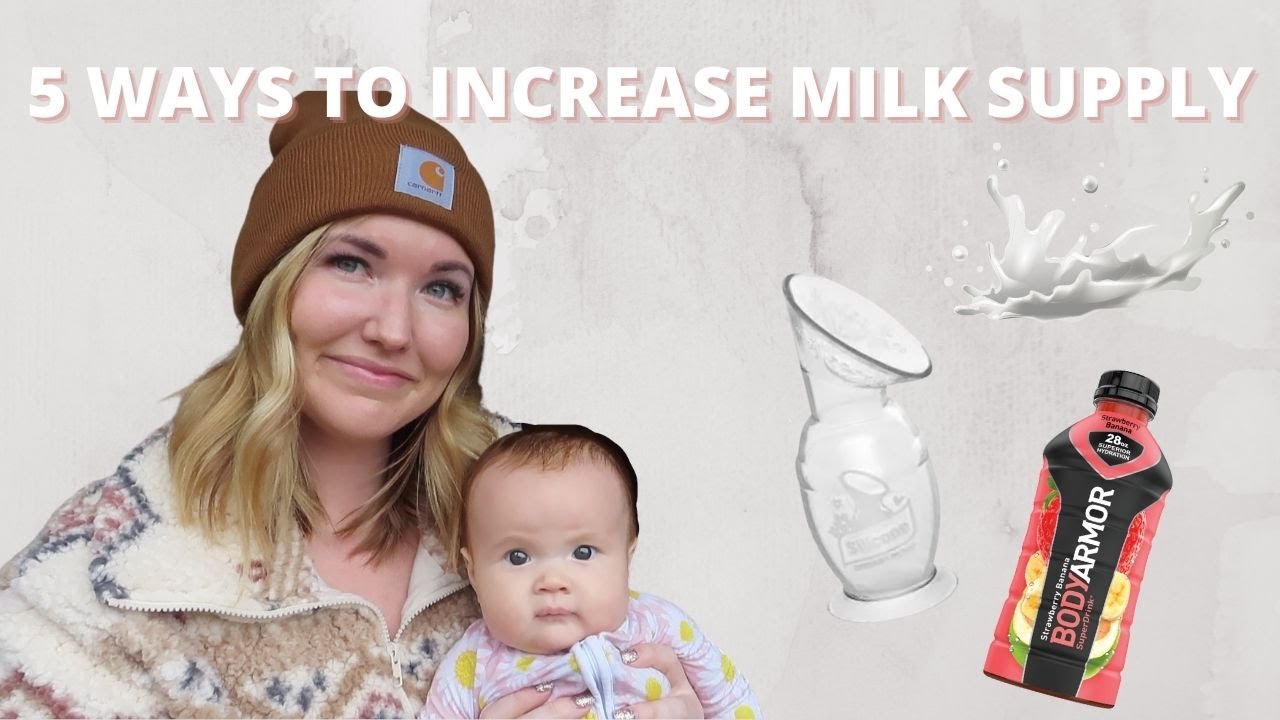 5 WAYS TO BOOST MILK SUPPLY OVERNIGHT // HOW I GOT MY MILK SUPPLY BACK