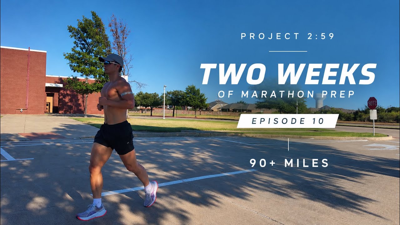I Ran 90+ Miles in 2 Weeks Training for a Sub-3 Marathon | Project 2:59