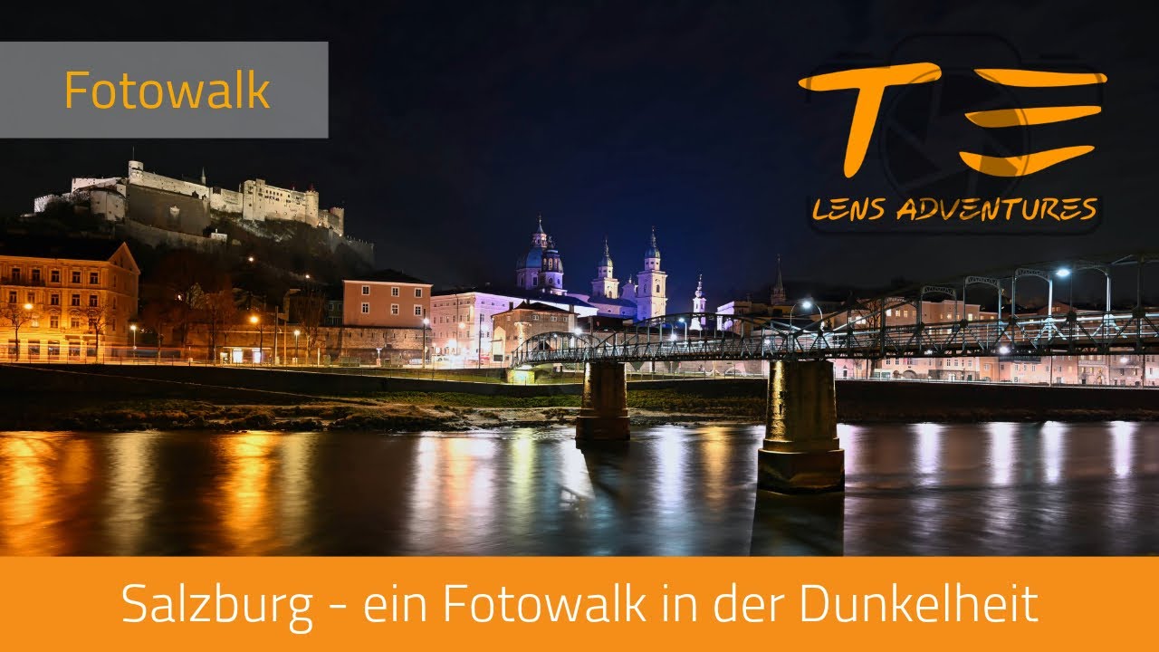 Salzburg am Abend - Ein kurzer Fotowalk entlang der Salzach & in der Altstadt mit der NIKON ZF