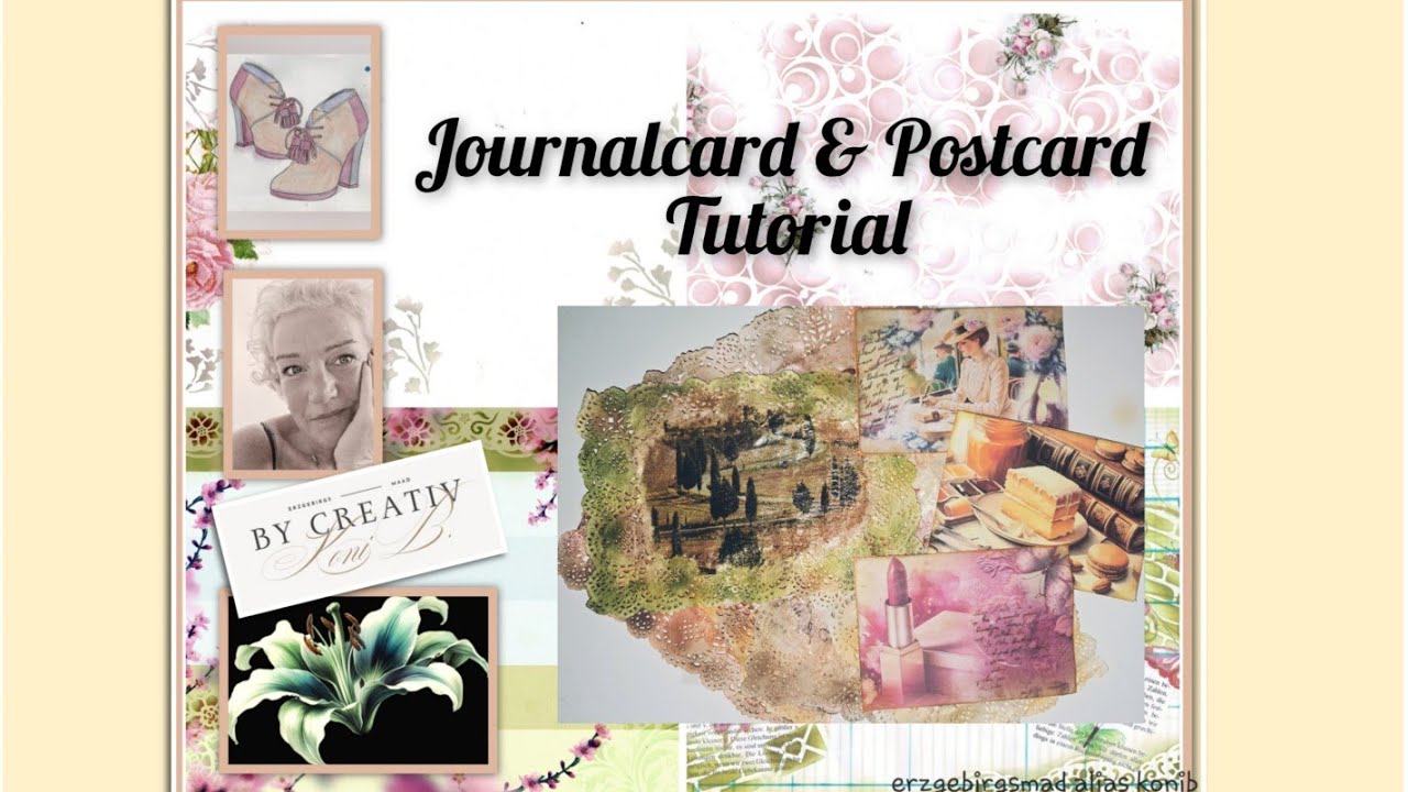 JournalCard, Postcards und mehr  Tutorial