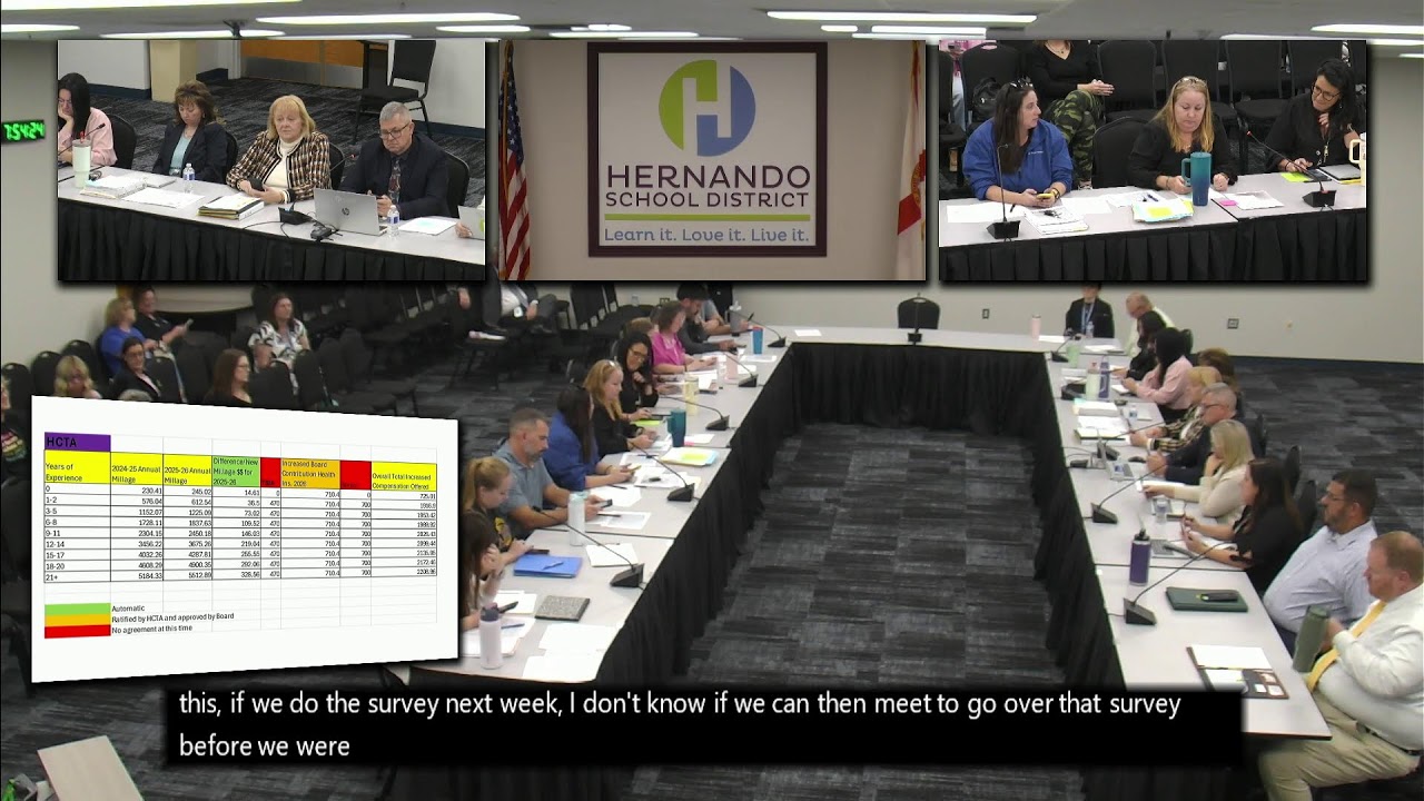 January 7, 2026: HCTA Bargaining Session