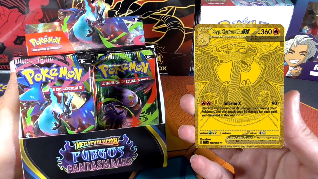 BUSCANDO EL MEGA CHARIZARD DORADO DE Fuegos Fantasmales - Phantasmal Flames