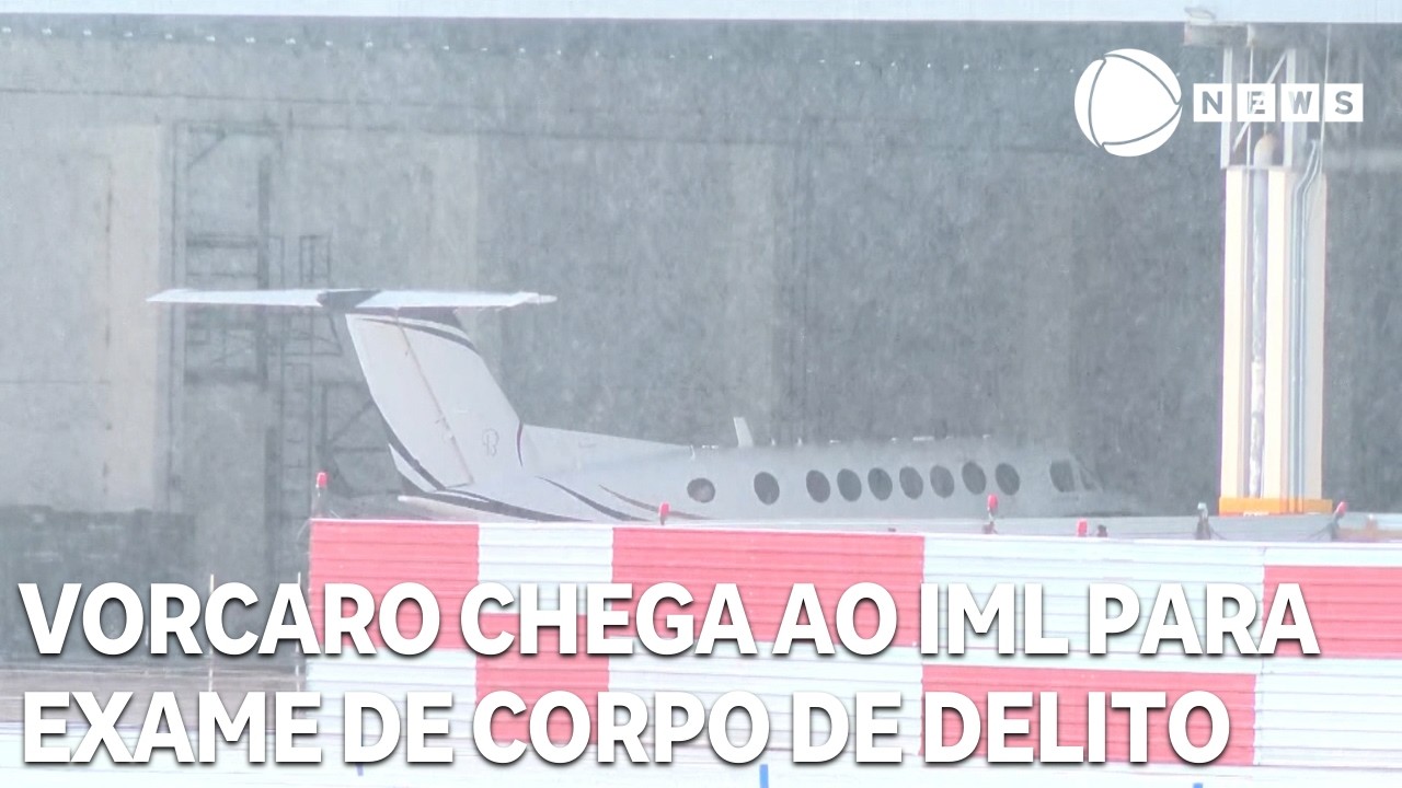 Vorcaro chega ao IML para exame de corpo de delito