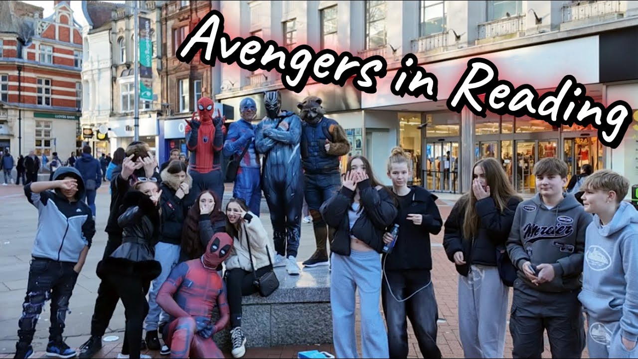 Avengers hit the town