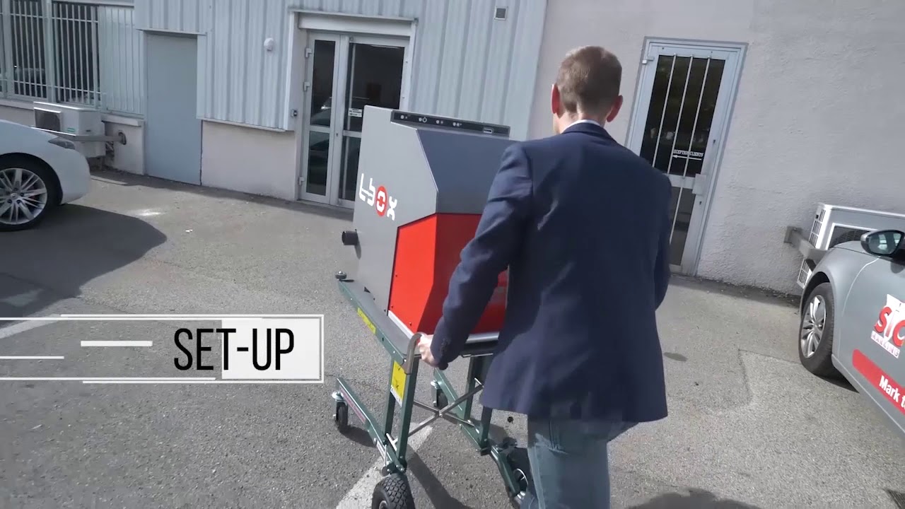 L-BOX Laser marking station