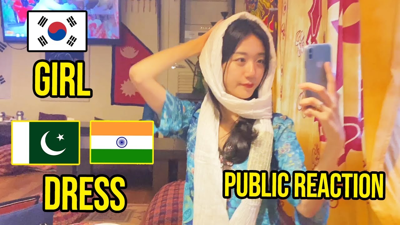 I Wear PAKISTANI Clothes in KOREA For 24 Hours | KOREAN Girl Tries Pakistani Food 😂😂😂
