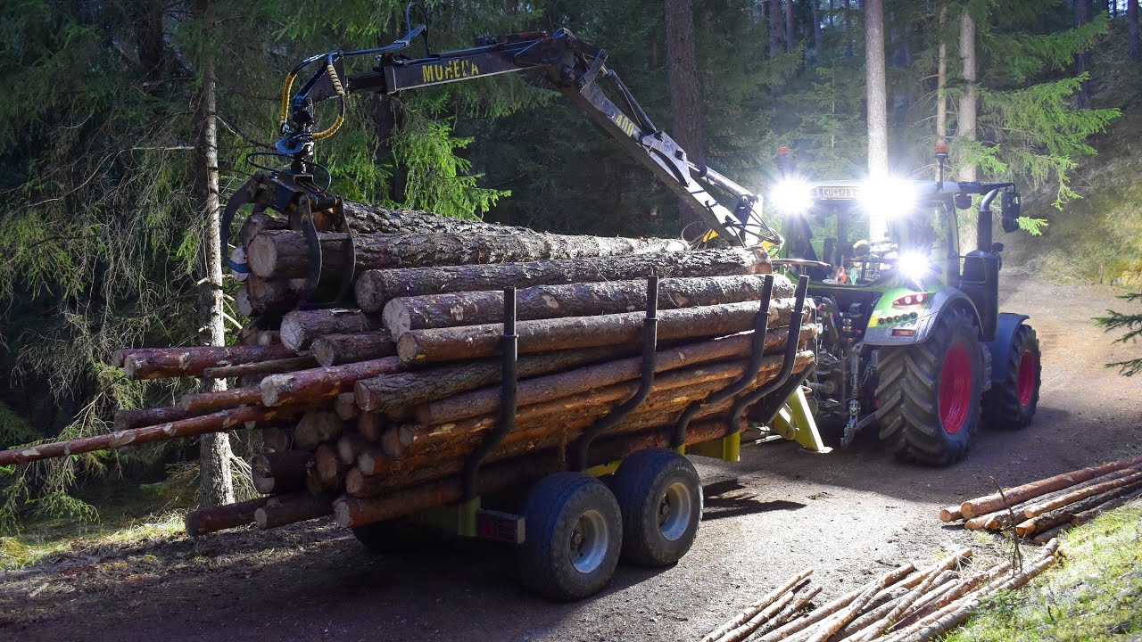 Holz-Transport|Fendt 311 Vario|Fendt ONE|Forstservice-Oberhofer|GoPro&Nikon