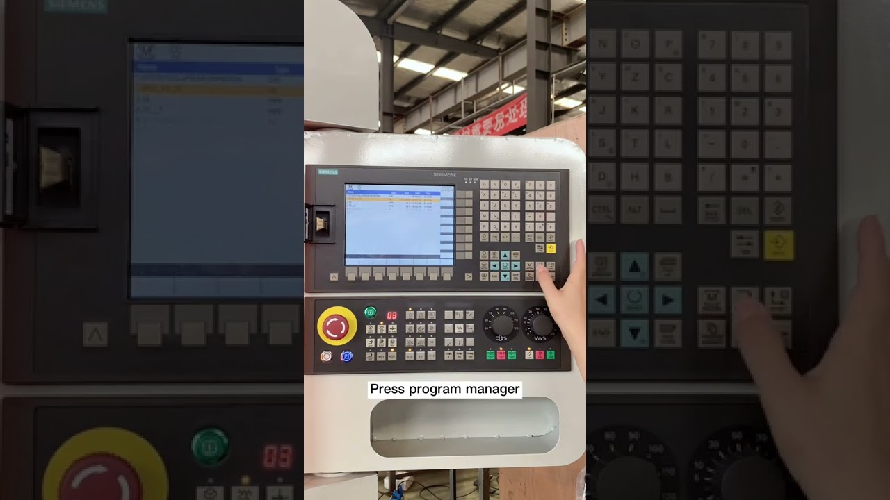 How to choose the program of the Siemens controller？
