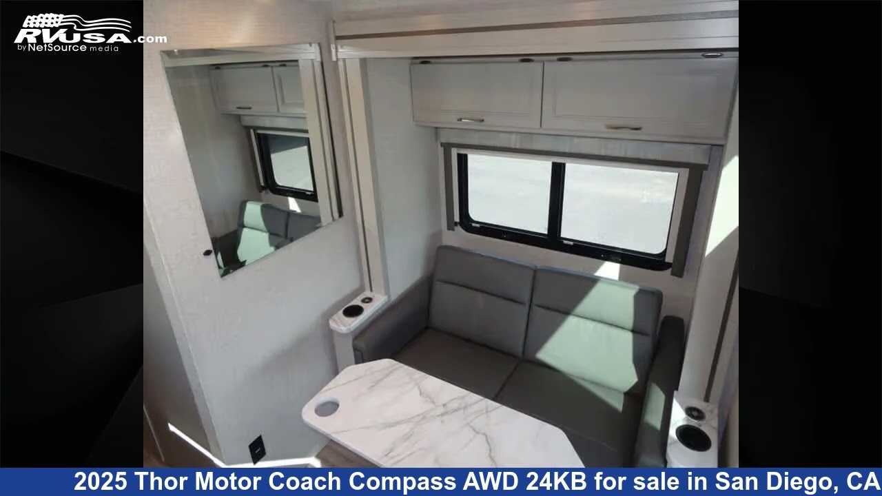 Marvelous 2025 Thor Motor Coach Compass Class C RV For Sale in San Diego, CA | RVUSA.com