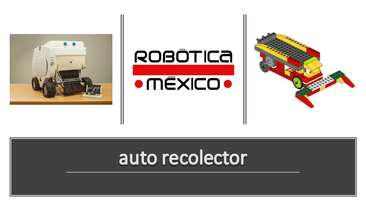 AUTO RECOLECTOR con robótica WeDo 1.0, armado virtual