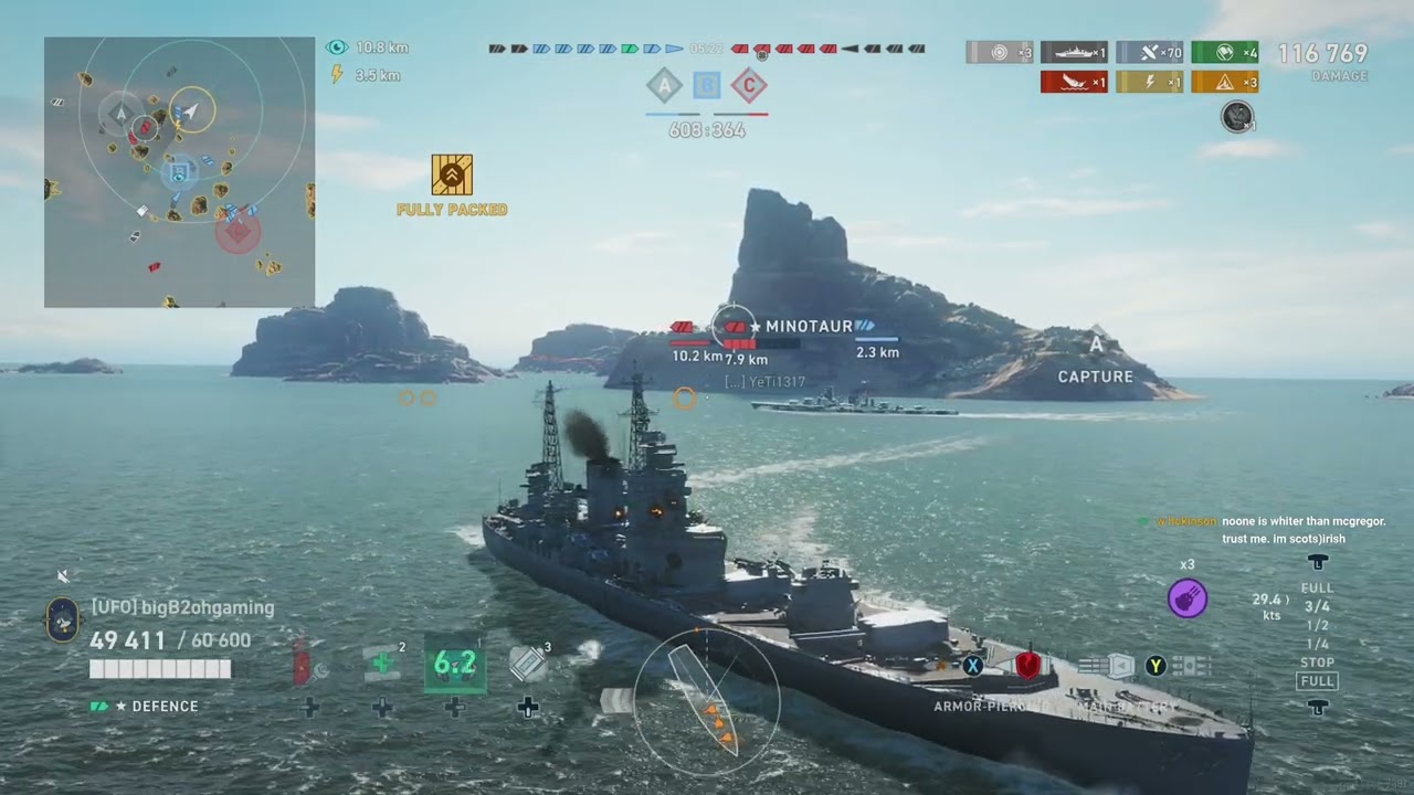 Defence - World of Warships Legends - Stream Highlight