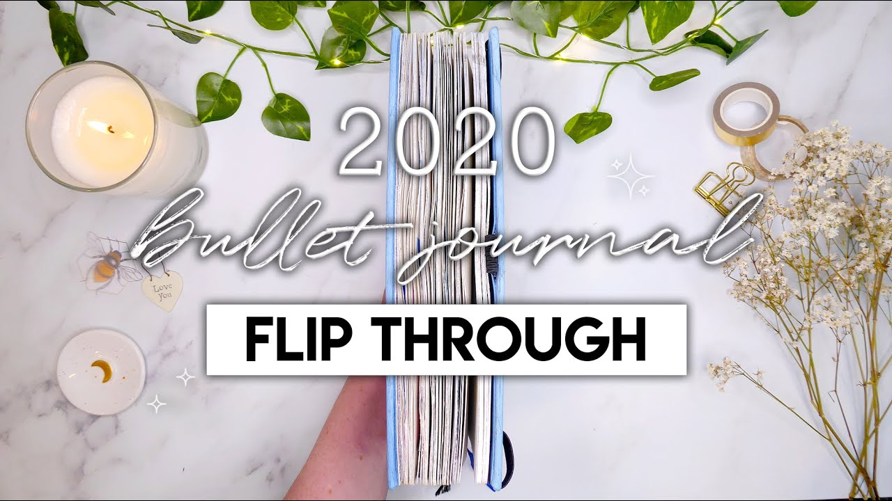 2020 Bullet Journal Flip Through | March to July | No Talking, Just Relaxing