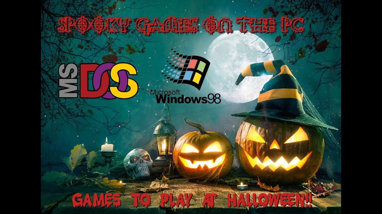 MS-DOS PC - Games to Play at Halloween!!