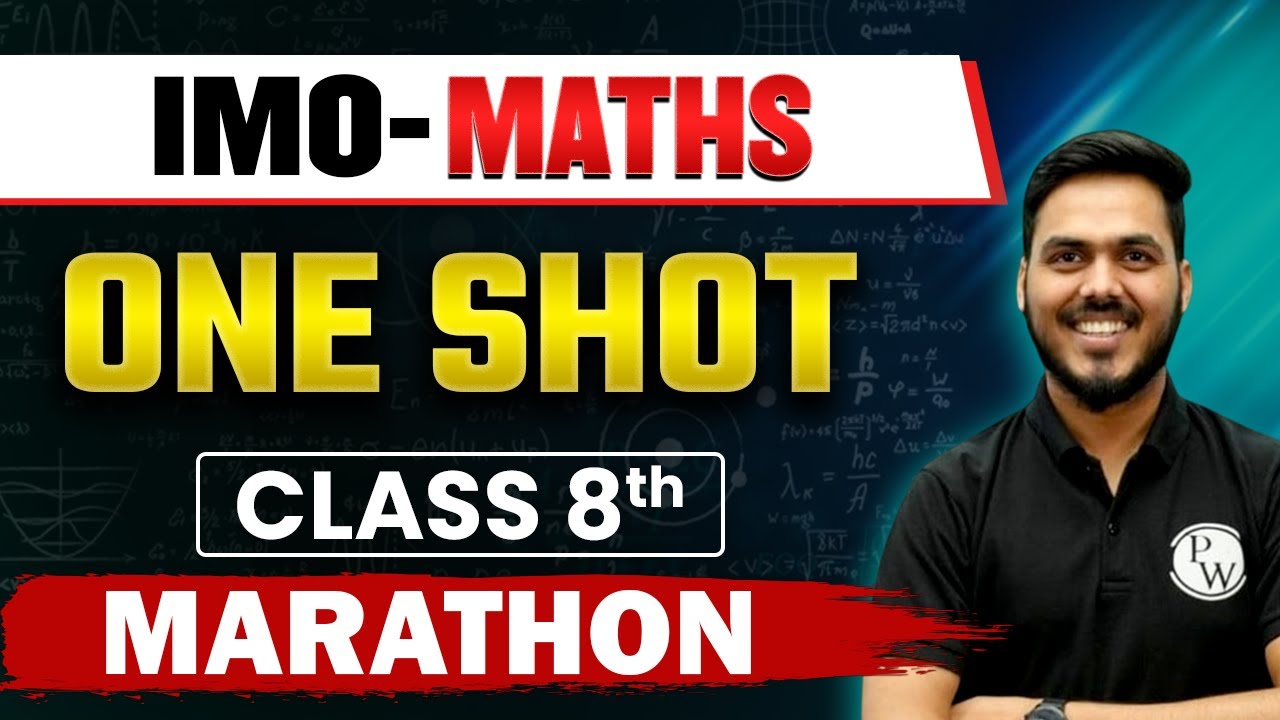 Complete IMO Maths - Class 8th | Mathematics Olympiad🔥