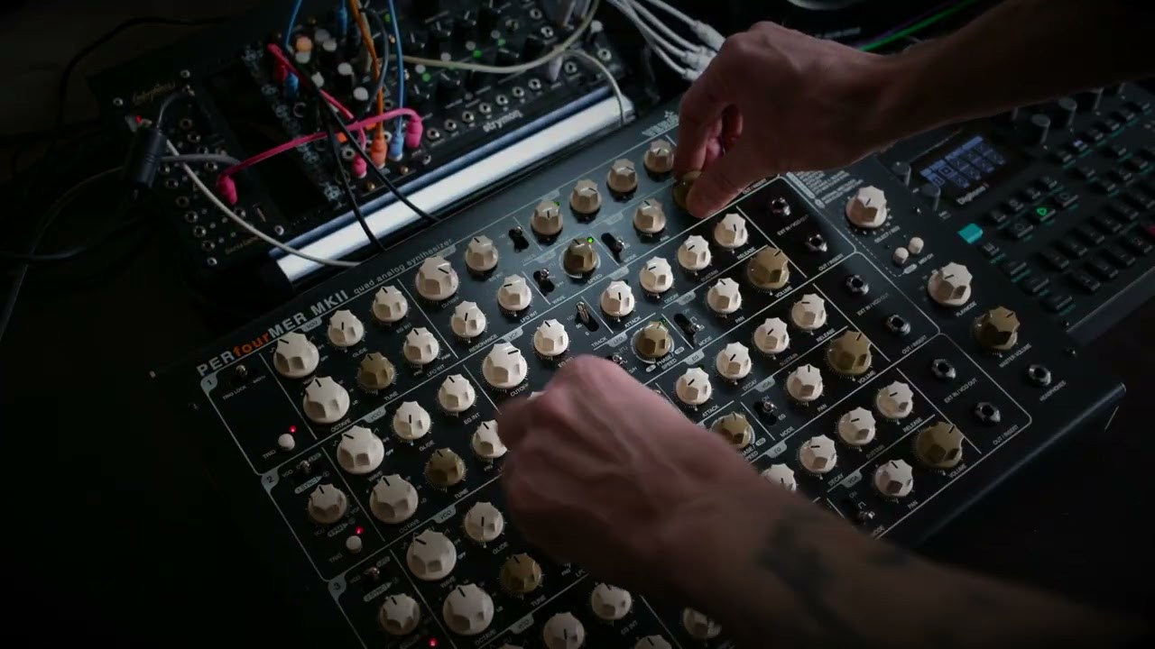 Twin Peaks – Main Theme | Vermona PerFourMer MK2 + Strymon Magneto