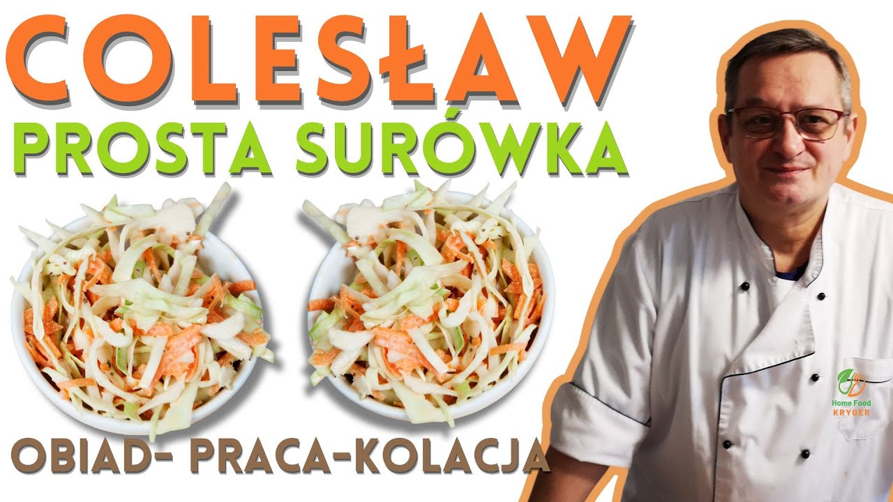 Surówka Colesław Jak Zrobić Surówkę Colesław Przepis Krok po Kroku.
