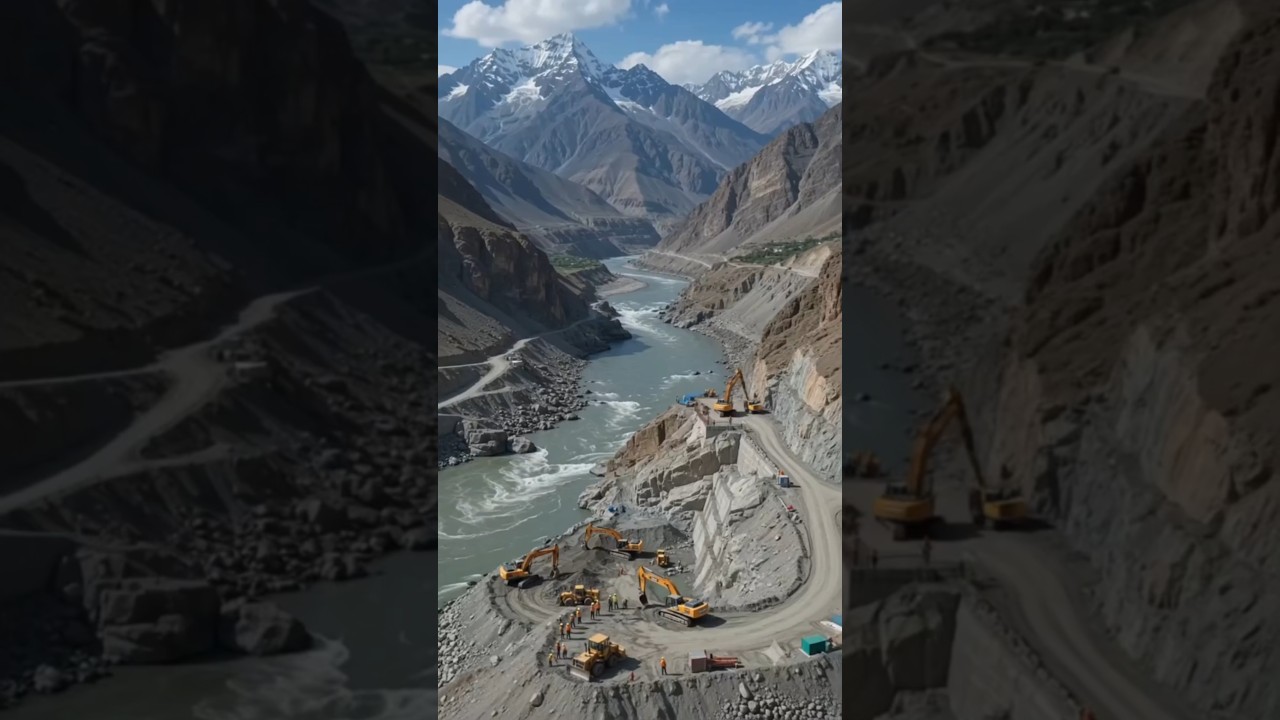 Tibet Dam Kaise banaa pura detail video mein #dam #tibet #dam #shorts #ai #viral