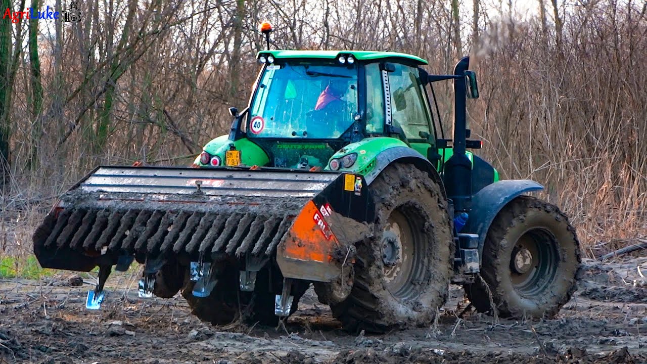 Deutz-Fahr Agroton 6190 | Falc Drago 3100 | Vangatura in Condizioni Estreme