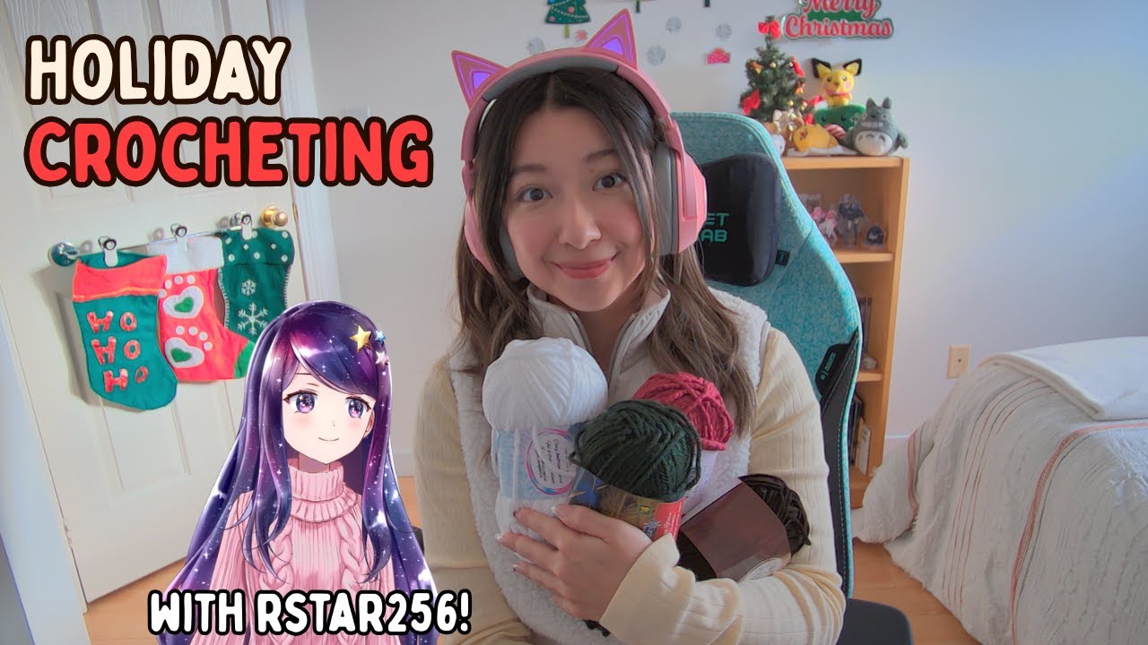 Holiday Miffy Crochet and Chill with Rstar256!