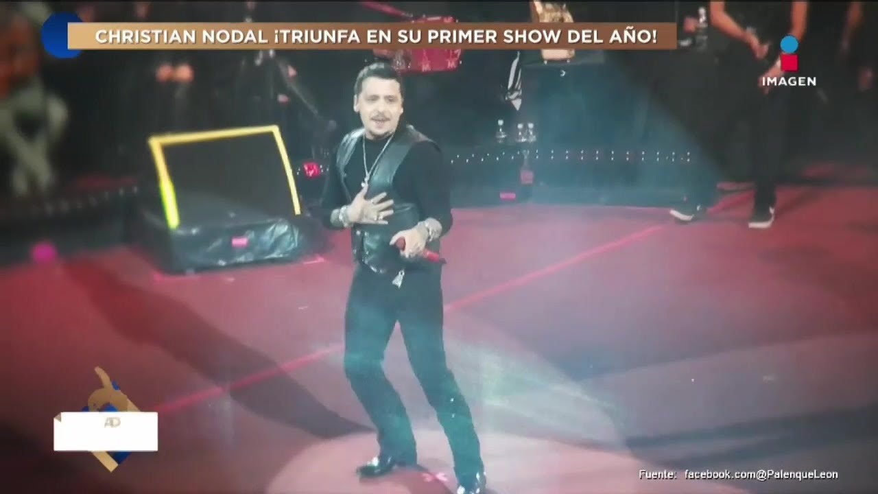 ¡Nodal ya tiene LISTO su NUEVO DISCO y triunfa en su primer concierto del año! | De Primera Mano