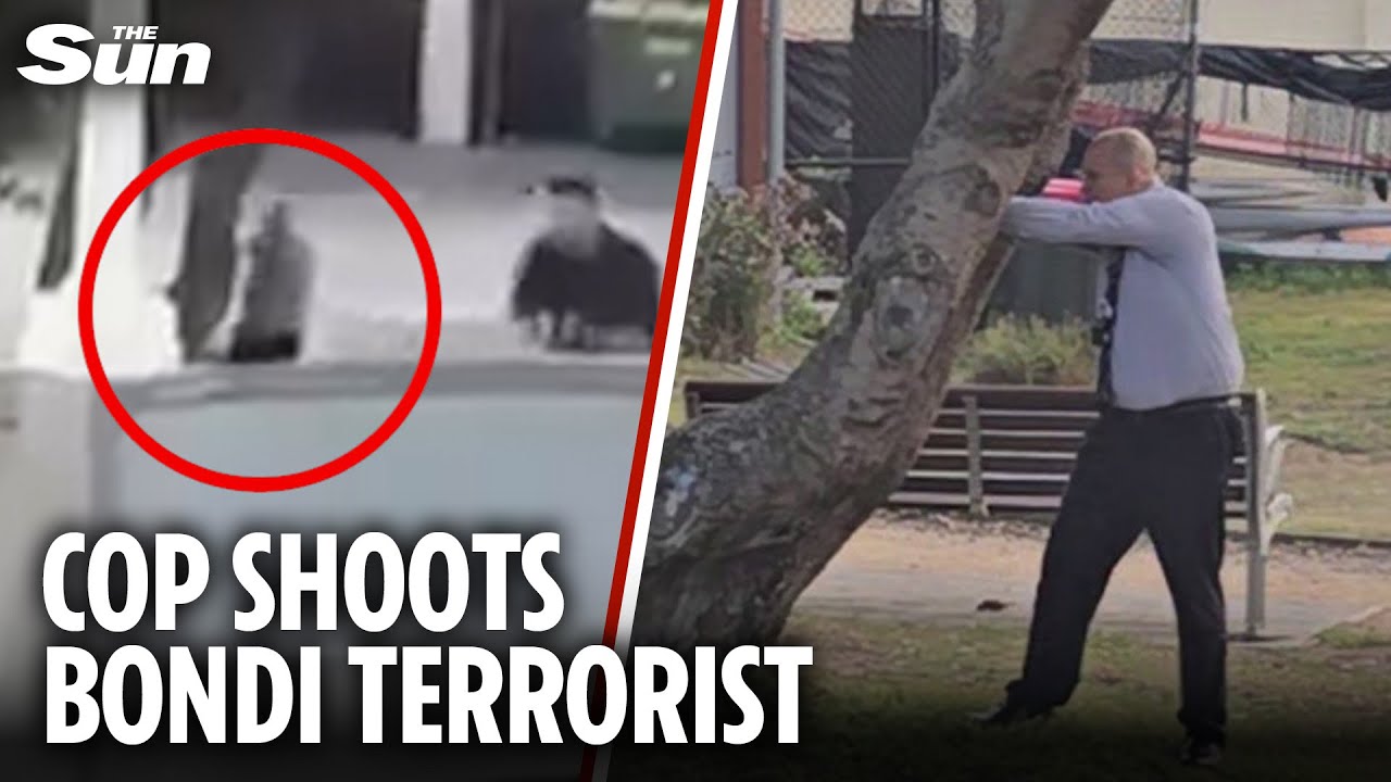 Dramatic moment hero cop &lsquo;killed Bondi Beach terrorist&rsquo; with &lsquo;once in a lifetime shot&rsquo;