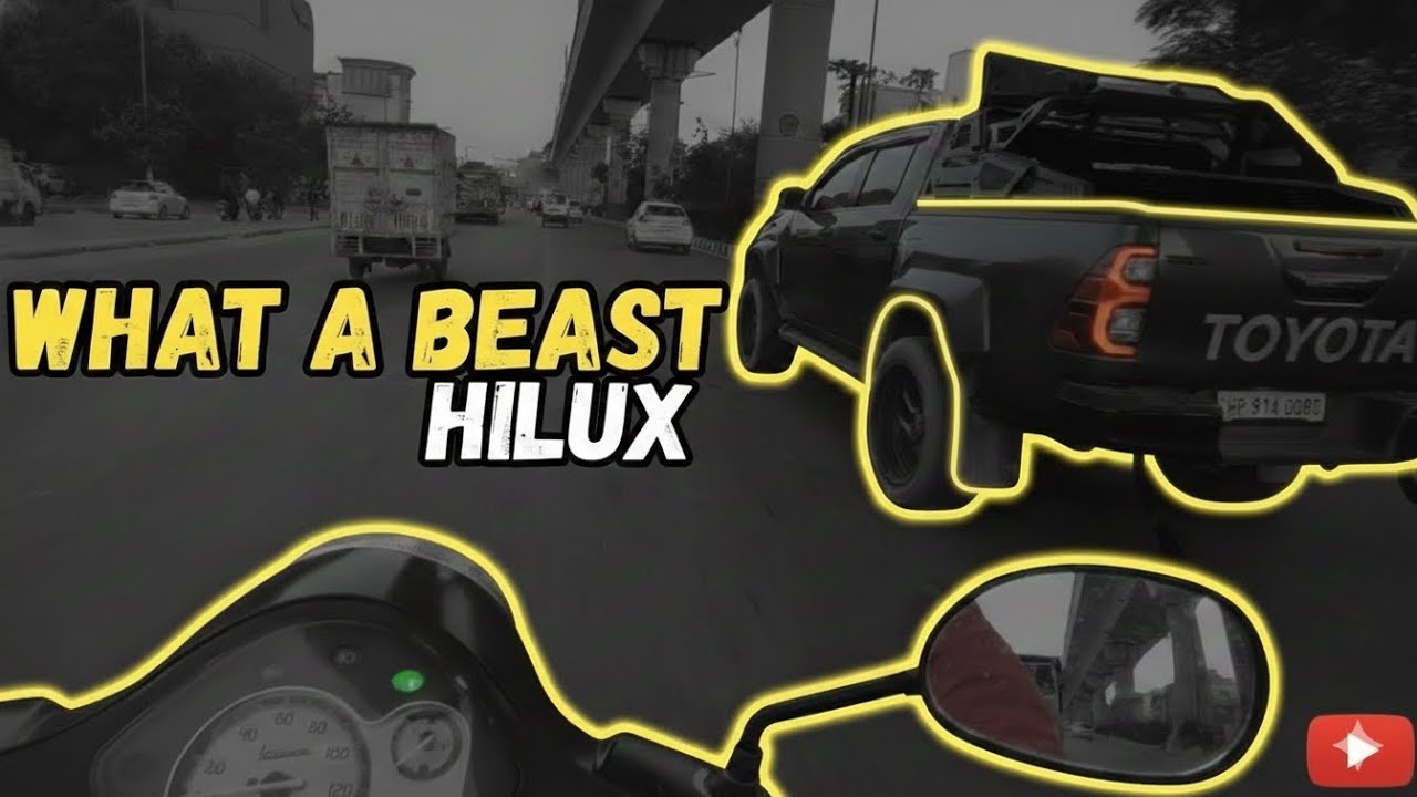 Short Ride after an exhausted day || Beast Hilux 😍