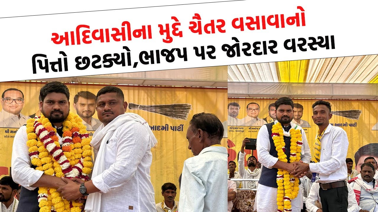 આદિવાસીના મુદ્દે Chaitar Vasava નો પિત્તો છટક્યો, ભાજપ પર જોરદાર વરસ્યા