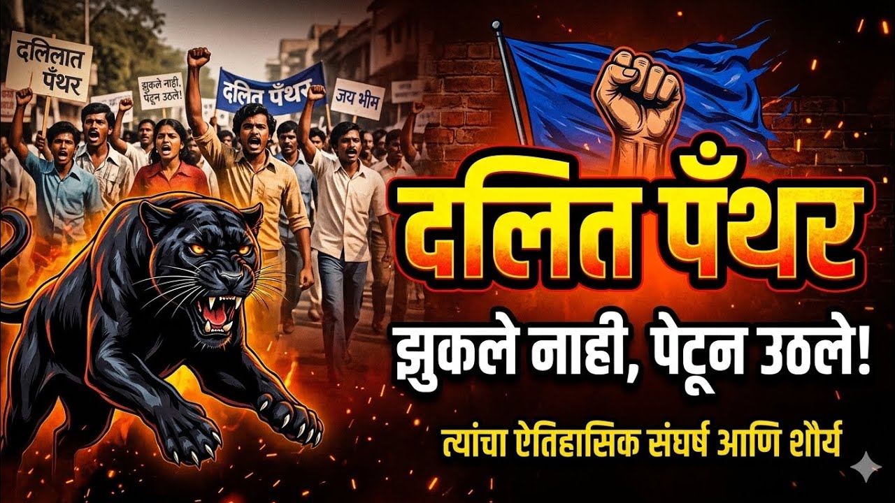 दलित पॅंथर: जेव्हा रस्ते पेटले होते! | Dalit Panther History & Revolt