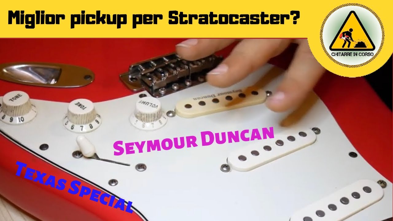 Il pickup migliore per il ponte della Stratocaster?  - Texas Special vs Seymour Duncan STK-9b