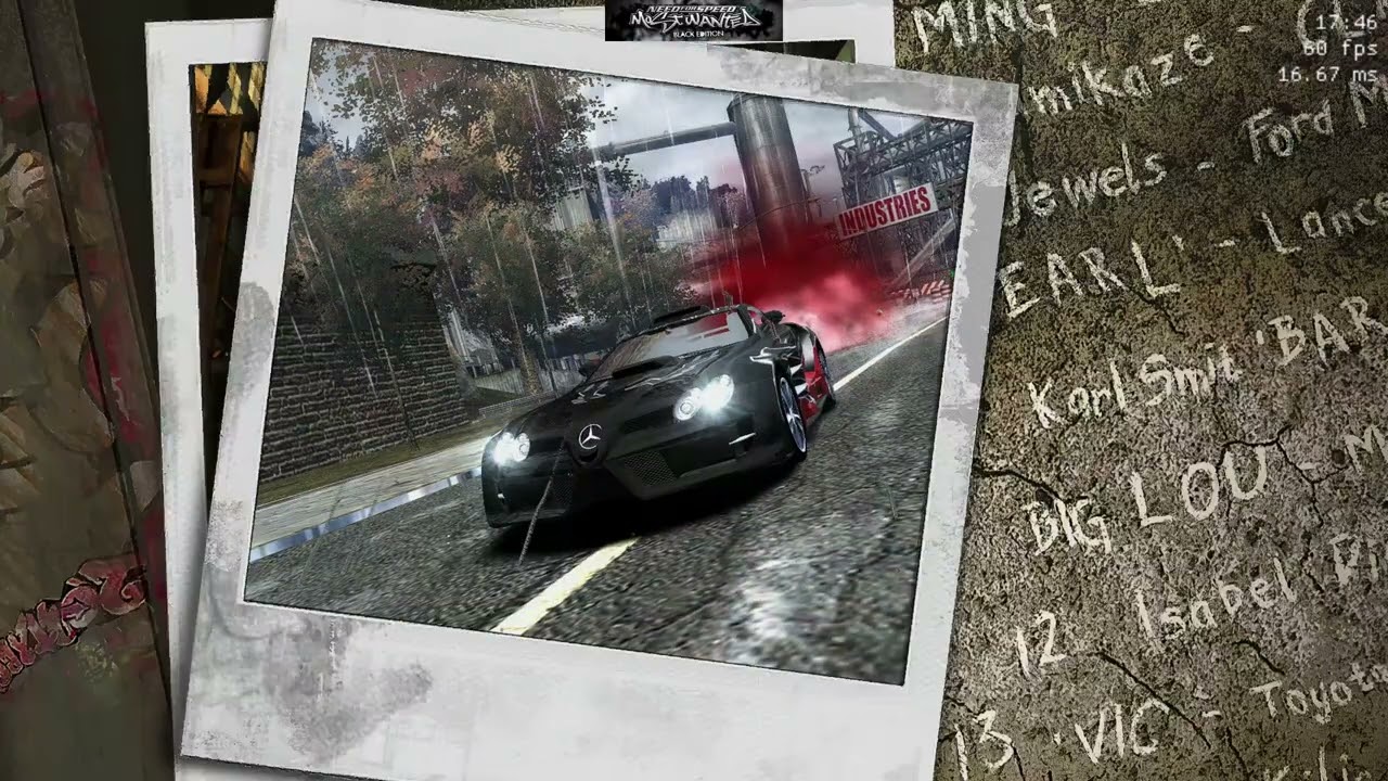 NFS Most Wanted - Mercedes SLR McLaren VS. Toru Sato Mercedes SLR McLaren