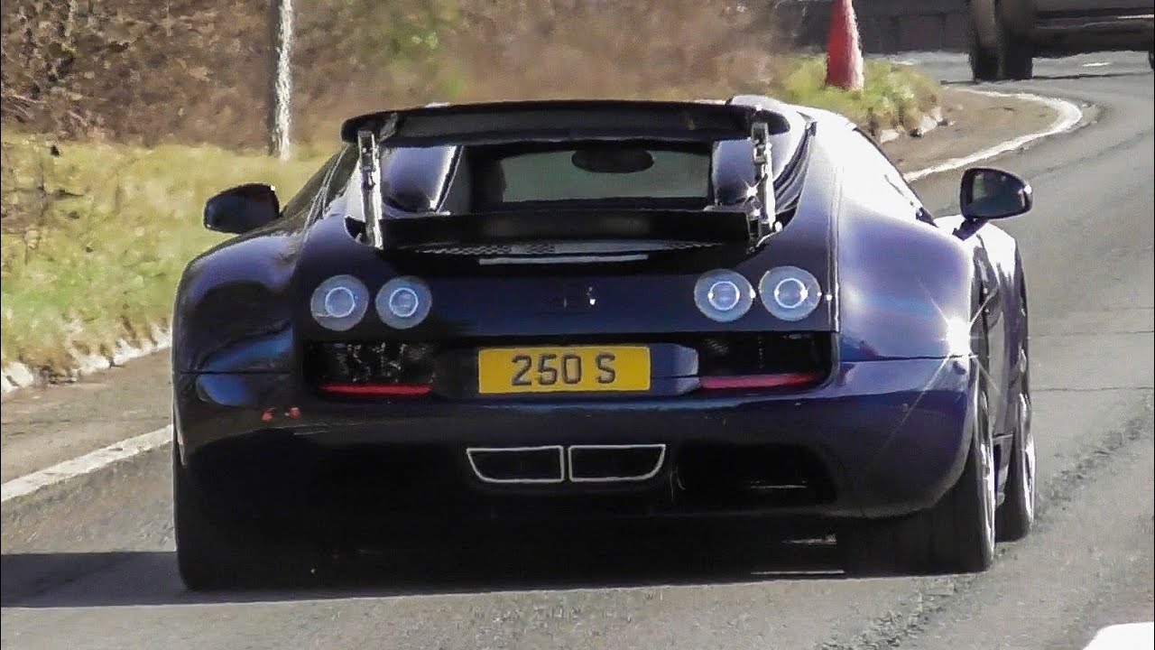 Supercars in Alderley Edge February 2025, Veyron Vitesse, GMA T50, 458 Speciale, CRAZY GTR...