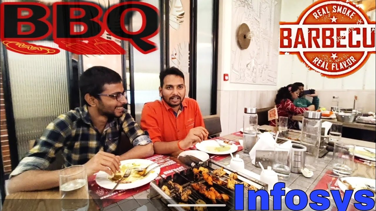Barbecue Nation Mysore मज़ा आ गया 😋 | Nexus Mall Mysore | Infoscian BBQ Party Time 🔥#bbq  #infosys