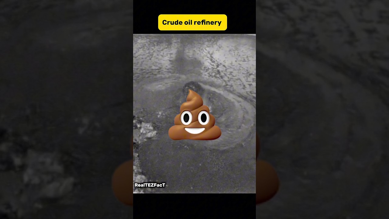 Crude Oil Refinery Process #shorts